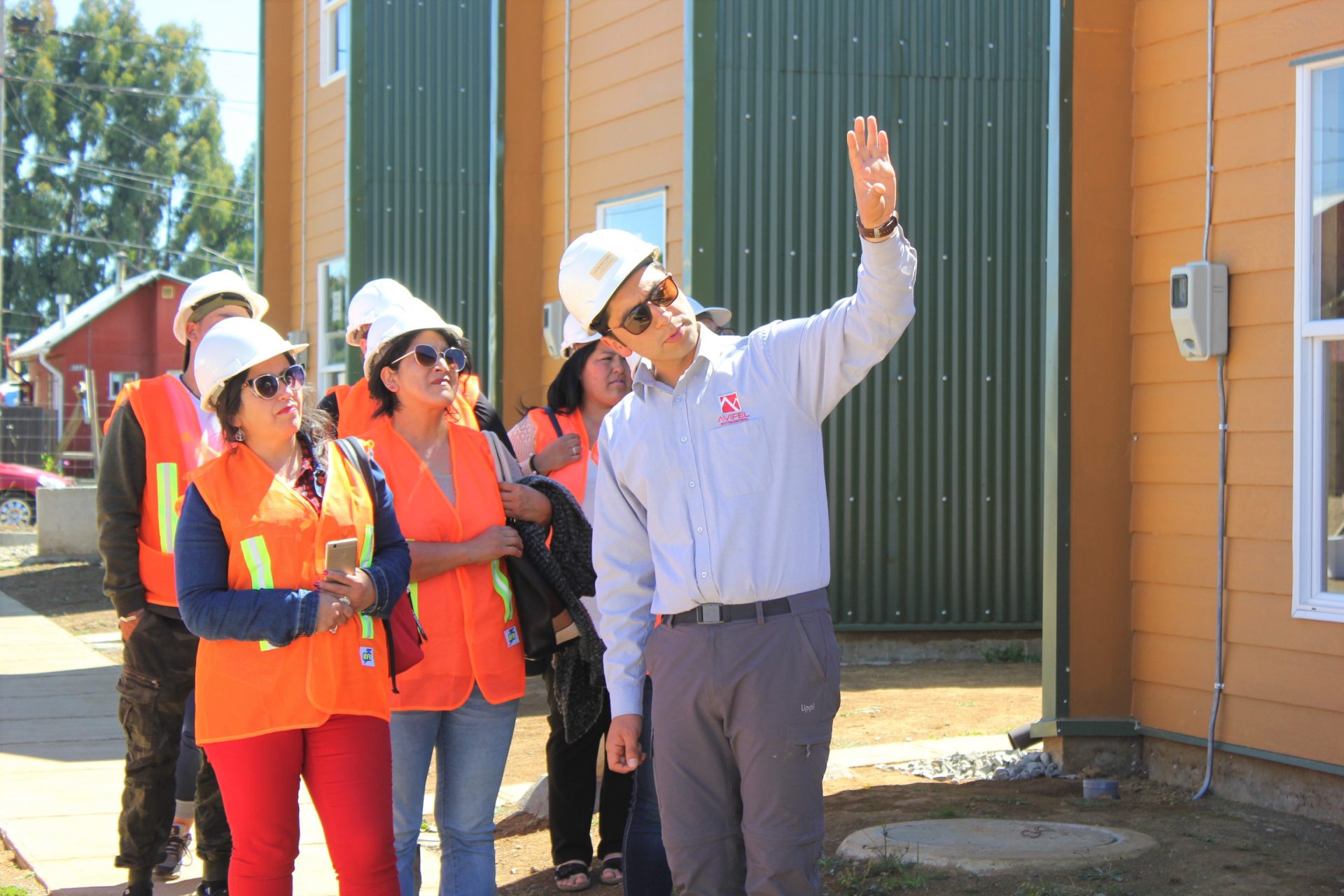 Representantes de comités de Osorno y Purranque visitaron obras de Avifel