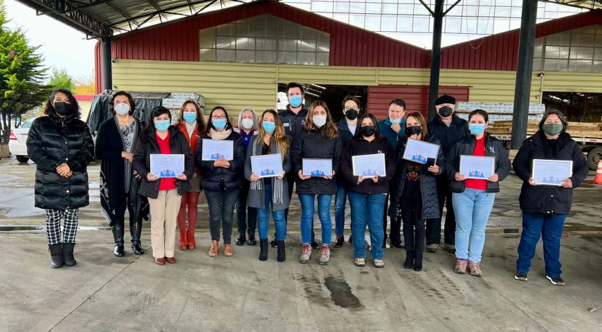 Trabajadoras de Avifel fueron destacadas por la CChC de Osorno