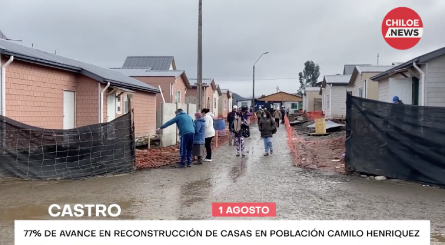 Vecinos de Camilo Henríquez recorren casas piloto