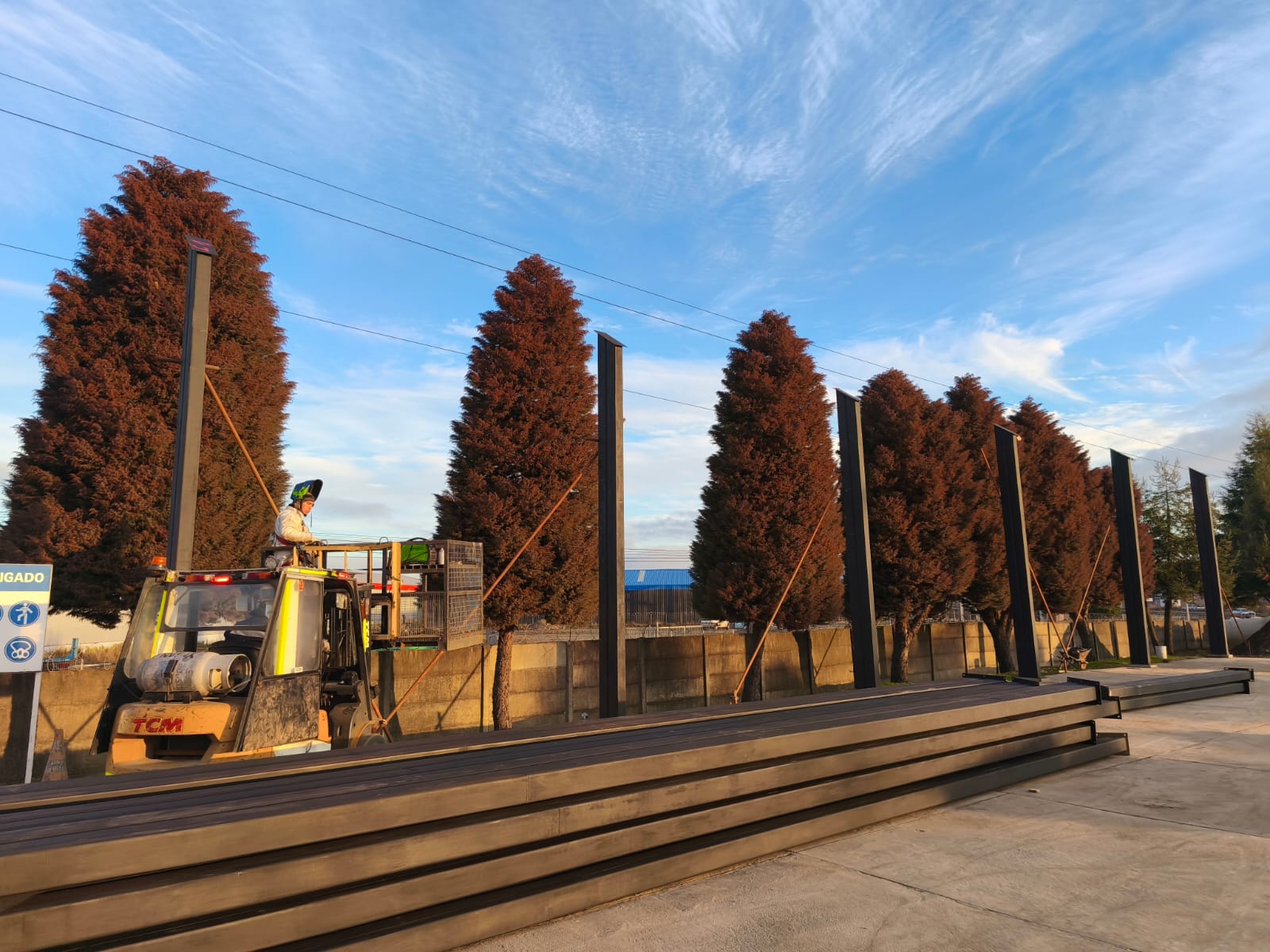 Avifel construye galpón de acopio de 600 m2