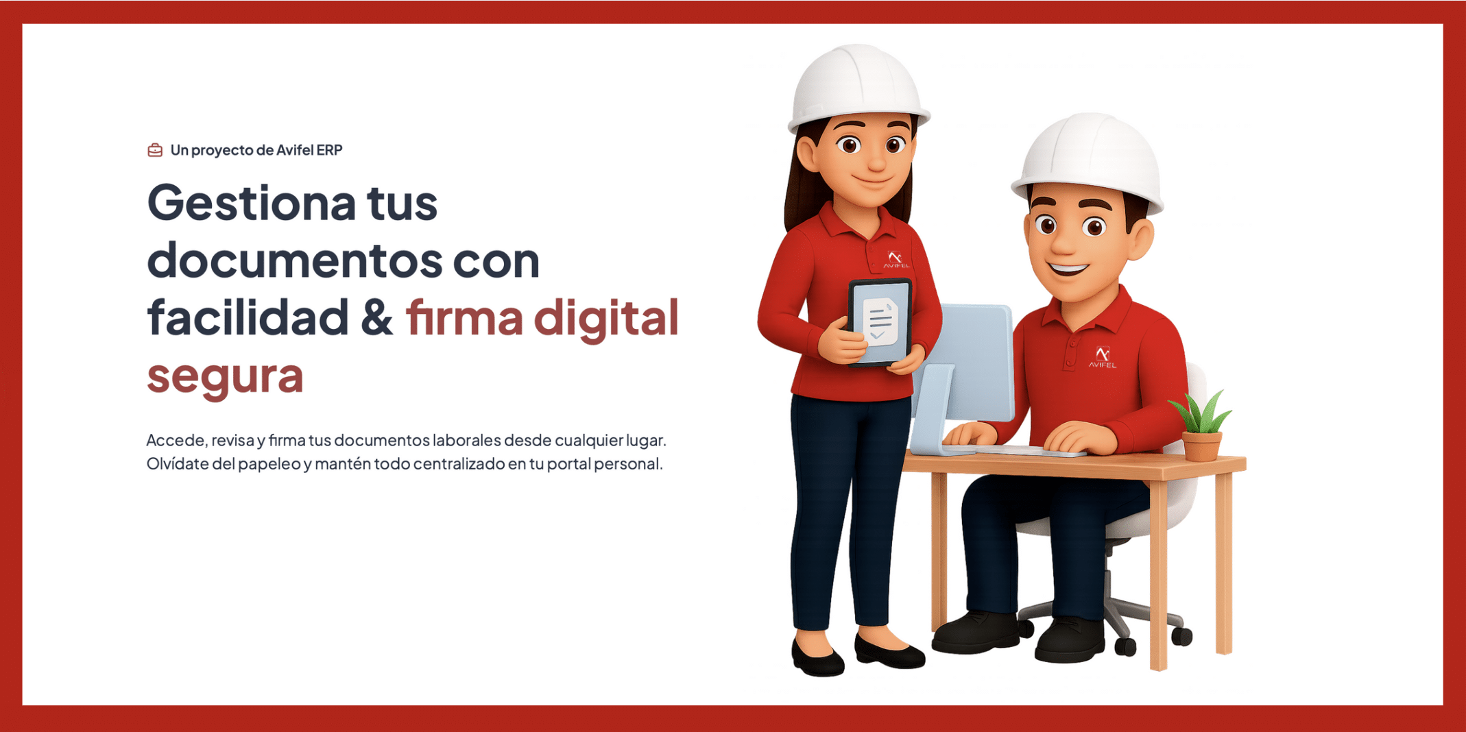 ERP Avifel implementa firma de documentos digital para trabajadores